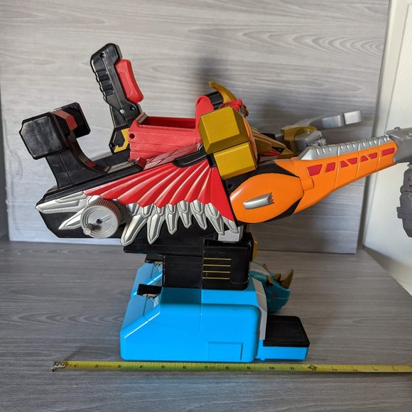 Bandai 2002 Power Rangers Wild Force Icarus Isis Megazord Figure 16" - Picture 16 of 16